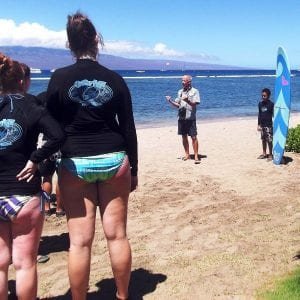Maui Surfing Lessons, Goofy Foot Surf School 1776