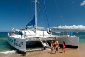 Easy Boarding from Kaanapali Beach