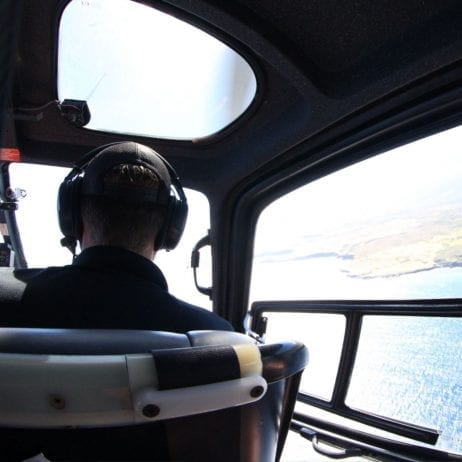 Air Maui Helicopters Tour's expert pilot.