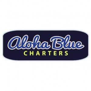 Aloha Blue Charters Hokua Bottom Fishing Logo