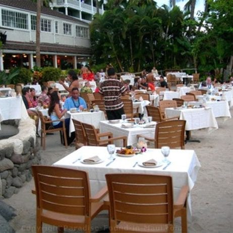 Luau Show Tables