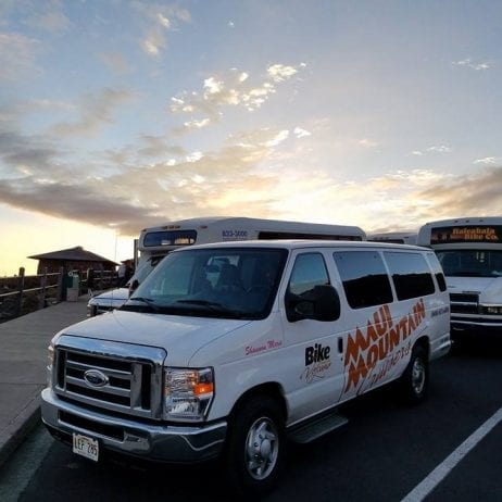 Maui Mountain Cruisers van.