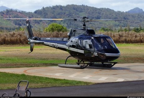 Sunshine Helicopters ready for a 60 Minute West Maui and Molokai helicopter tour.