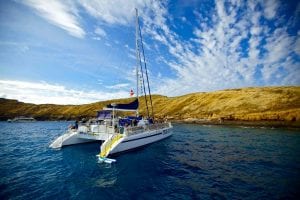 At Molokini Ready to Snorkel