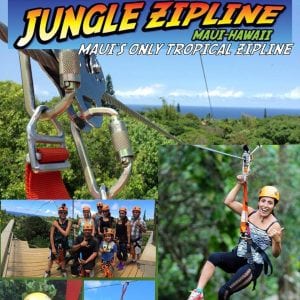 Jungle Zipline Maui Hawaii