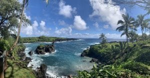 black sand beach header